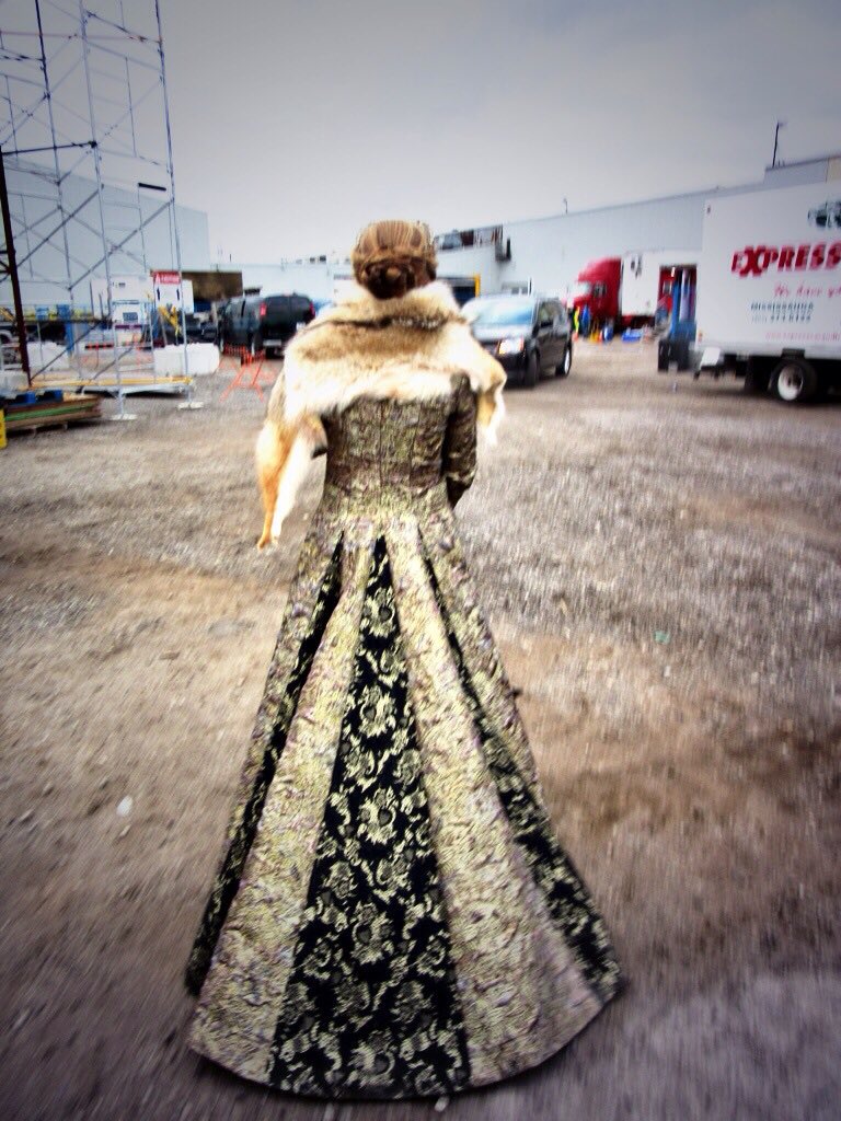 If you guessed queen Catherine you are correct...Memories from season 1