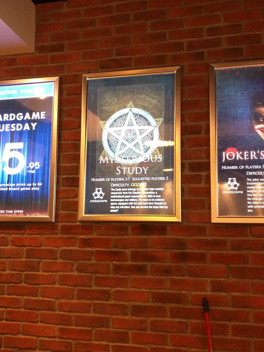 mamafaves's tweet photo. Will we escape the mysterious study? #omescapecanada https://t.co/sCu8bd1Ybv