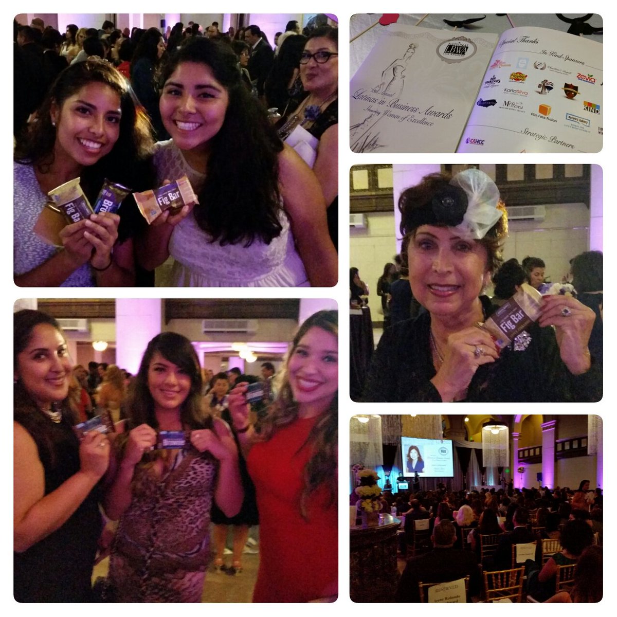 NaturesBakery's tweet photo. @NLBWA_LA Latinas in Business Awards -- congrats to all the beautiful powerful honorees! @innovatemkg #NLBWA #DTLA https://t.co/xB345kpnZV
