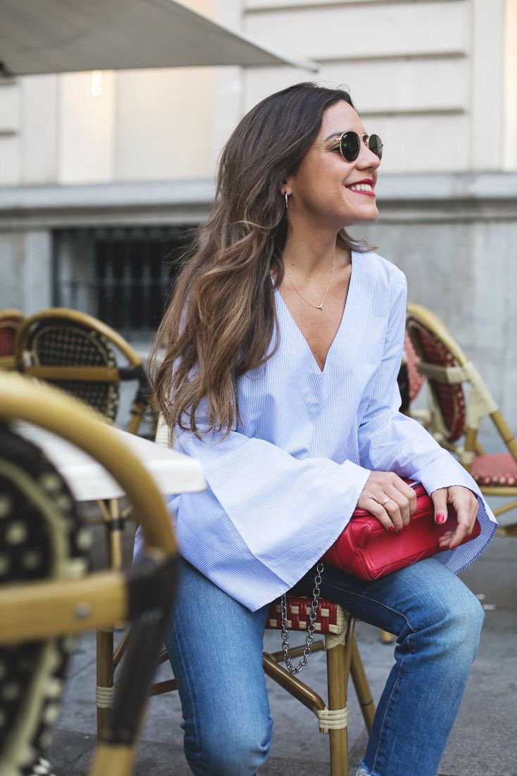 styleustyle's tweet photo. Entre más acampanada la manga de tu camisa, mejor. #styleustyle https://t.co/iXVa4w5Frb