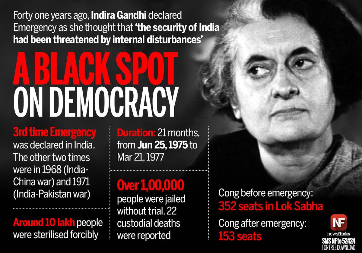 Image result for Indira Gandhi declaring emergency photos images