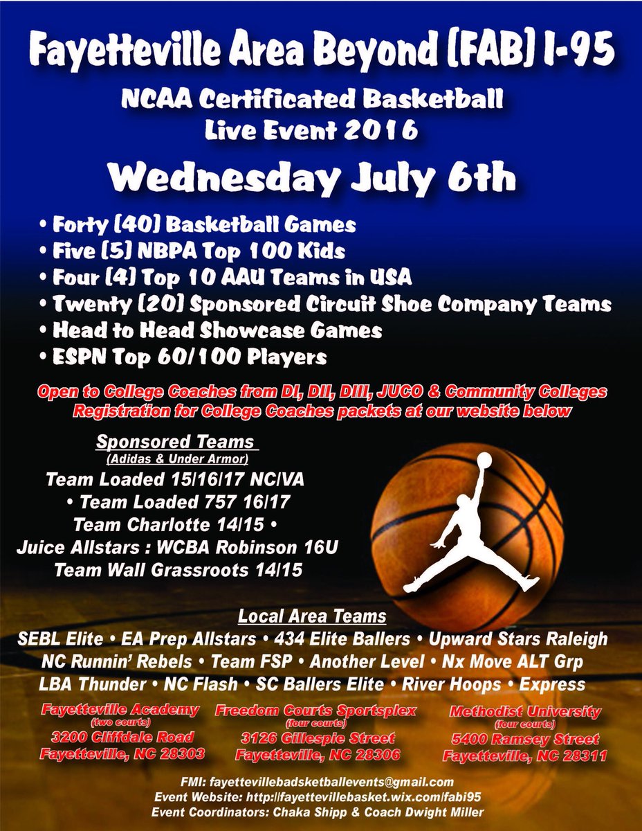 🏀🏀North Carolina area: New Indi Promo event - Fab I 95🏀🏀 Wednesday July 6th <a href="/millerd777/">Dwight MILLER</a> bit.ly/fabi95indi