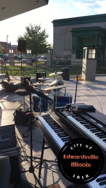 Tonight's setup 😎 
#stlmusic #funky #stl