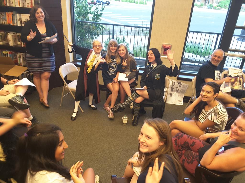 BNBoulder's tweet photo. #HarryPotter Trivia was so much fun! #BNHP #bnboulder #bnmidwest https://t.co/M6XoJlfWXM