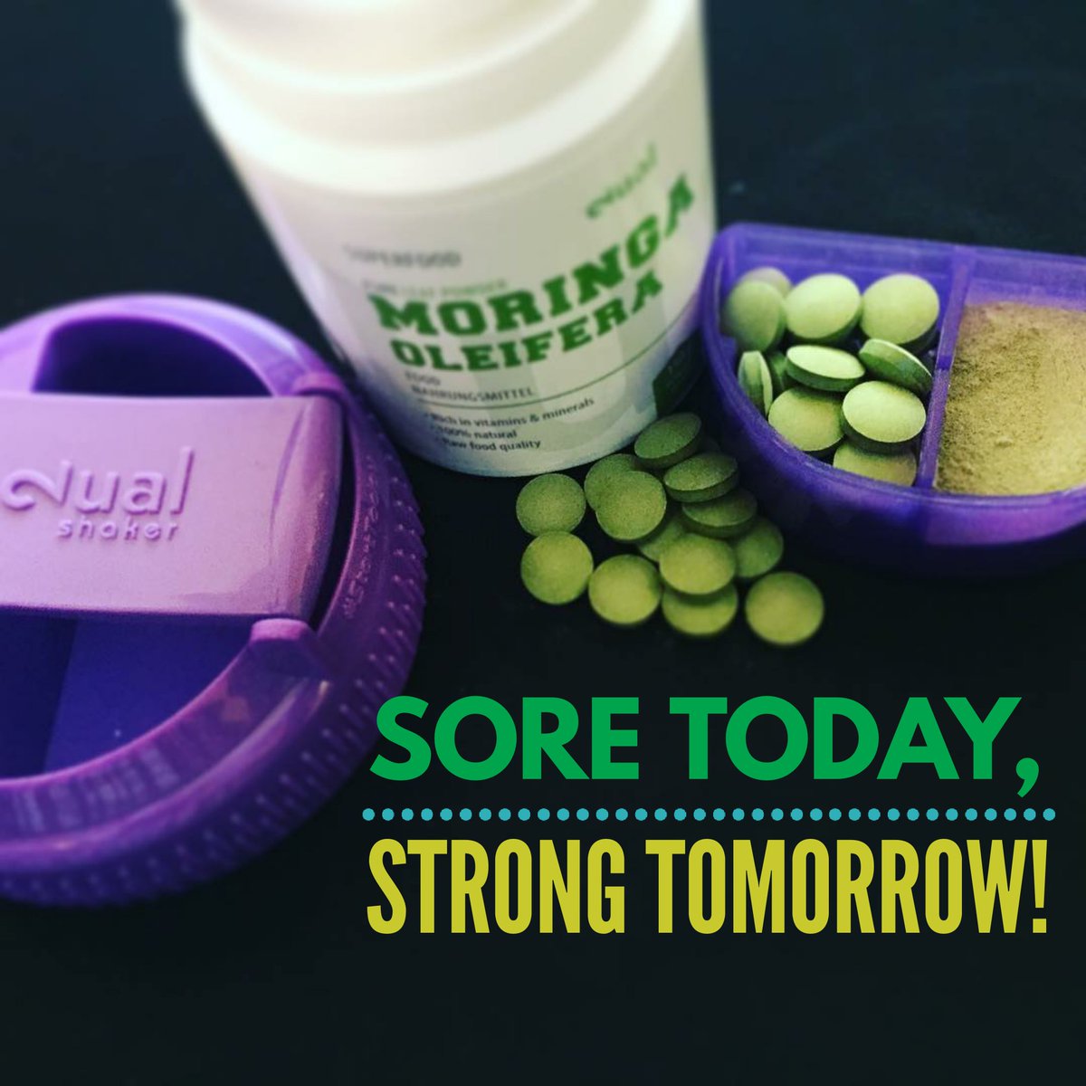 dualshaker's tweet photo. Sore today, strong tomorrow! #2ual https://t.co/3y2NzmKtNk