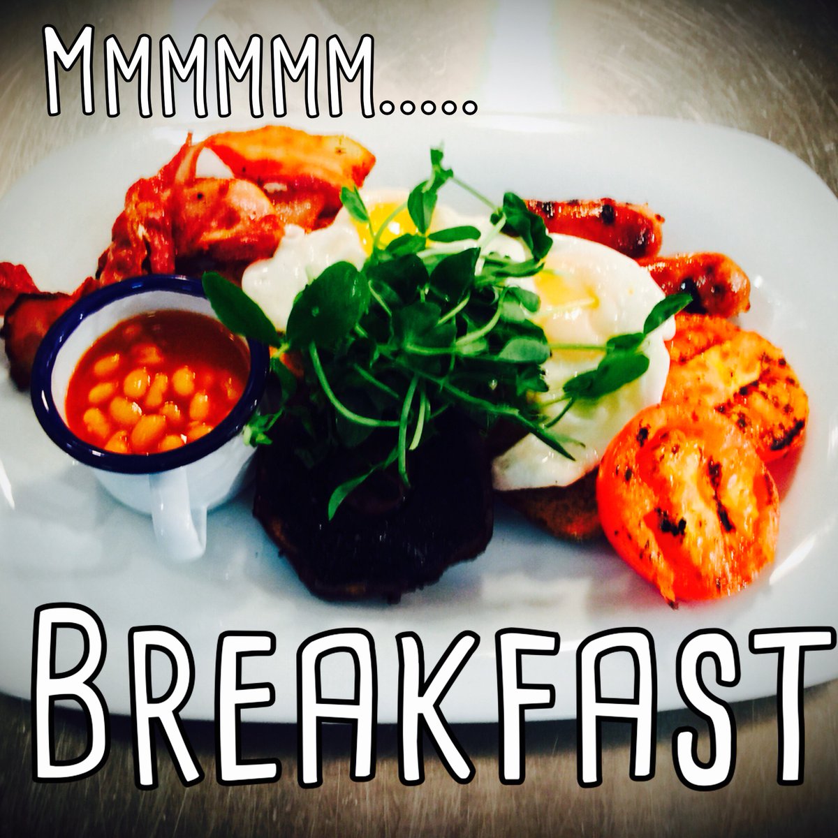 LancingBeach's tweet image. Good Morning ...... Breakfast from 9am