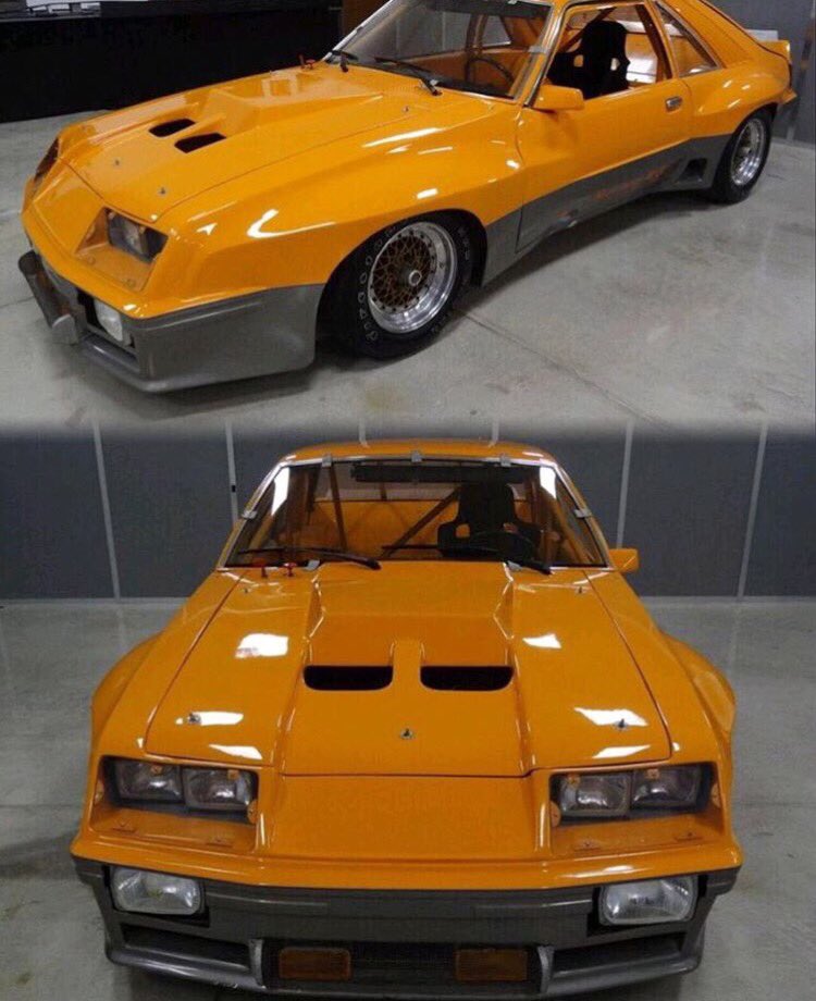 ThatOne5oh's tweet image. In 1980 McLaren and Ford teamed together to create this M-81 Mustang.
