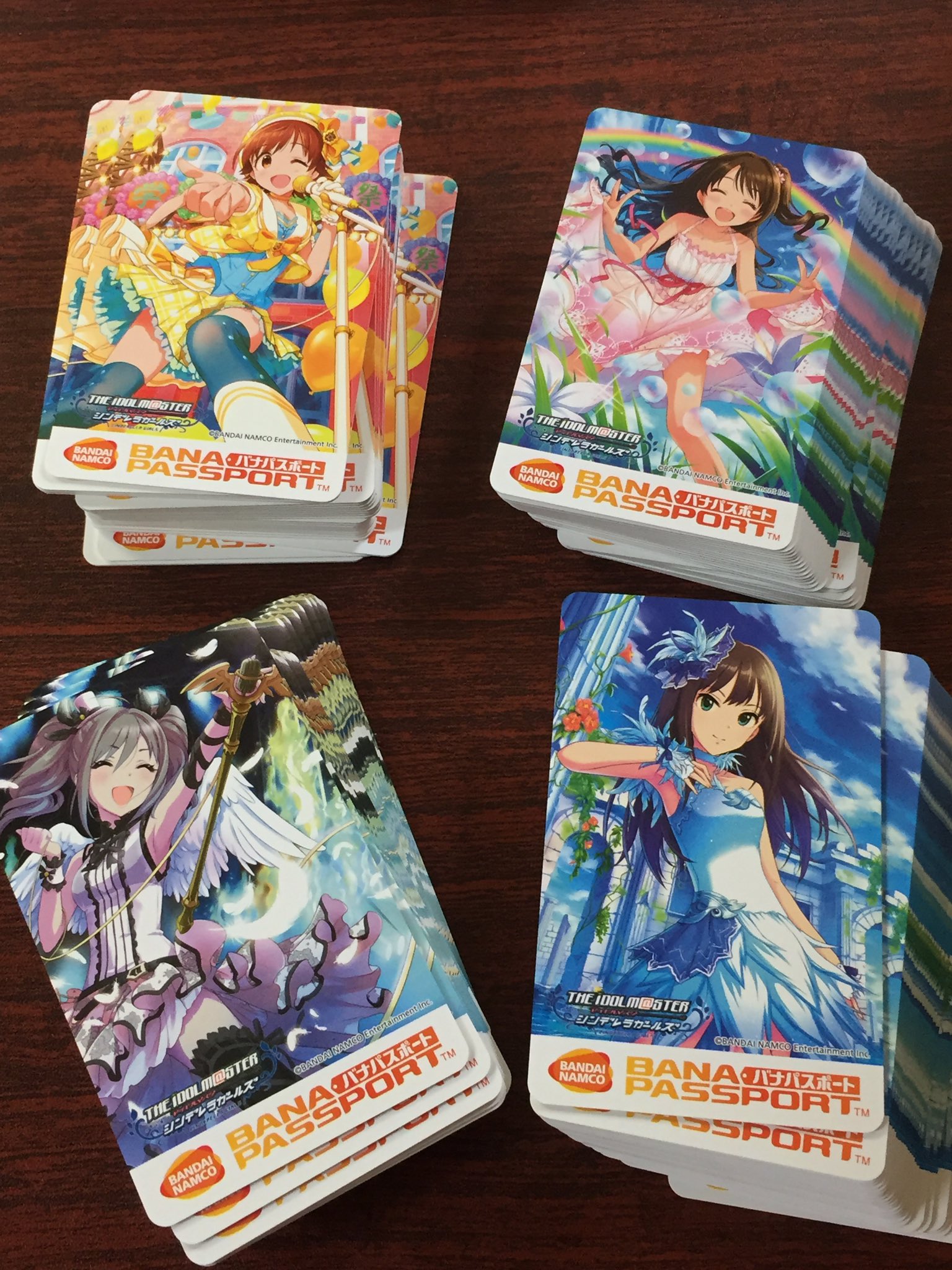 バナパスポート まとめ売り アイドルマスターシンデレラガールズ 2025年最新】バナパス シンデレラガールズの人気アイテム - メルカリ