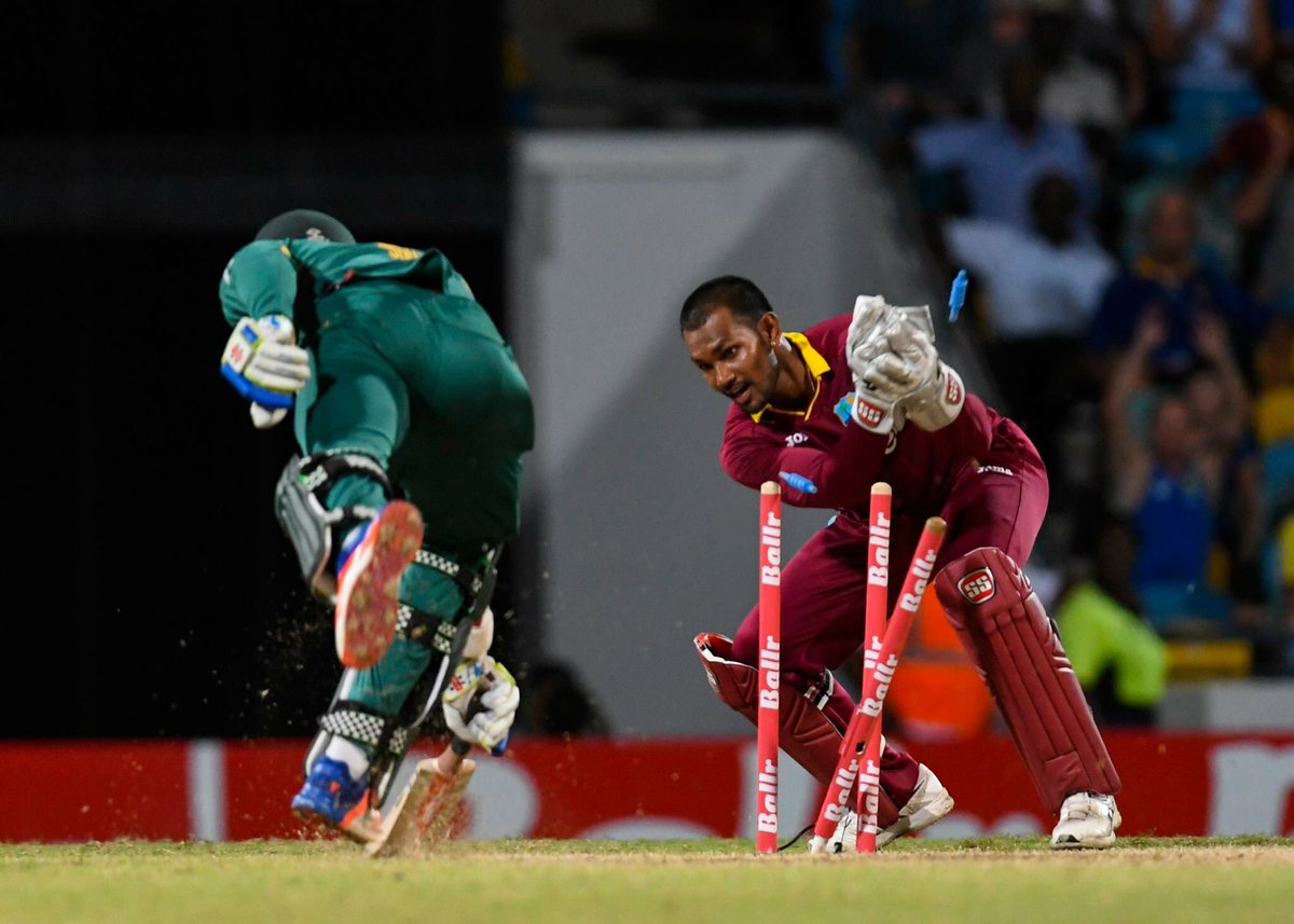 windiescricket's tweet photo. Catch the best photos from tonight's great win over South Africa at Kensington oval in Ballr Cup Match 9 https://t.co/gXUCeq44pP