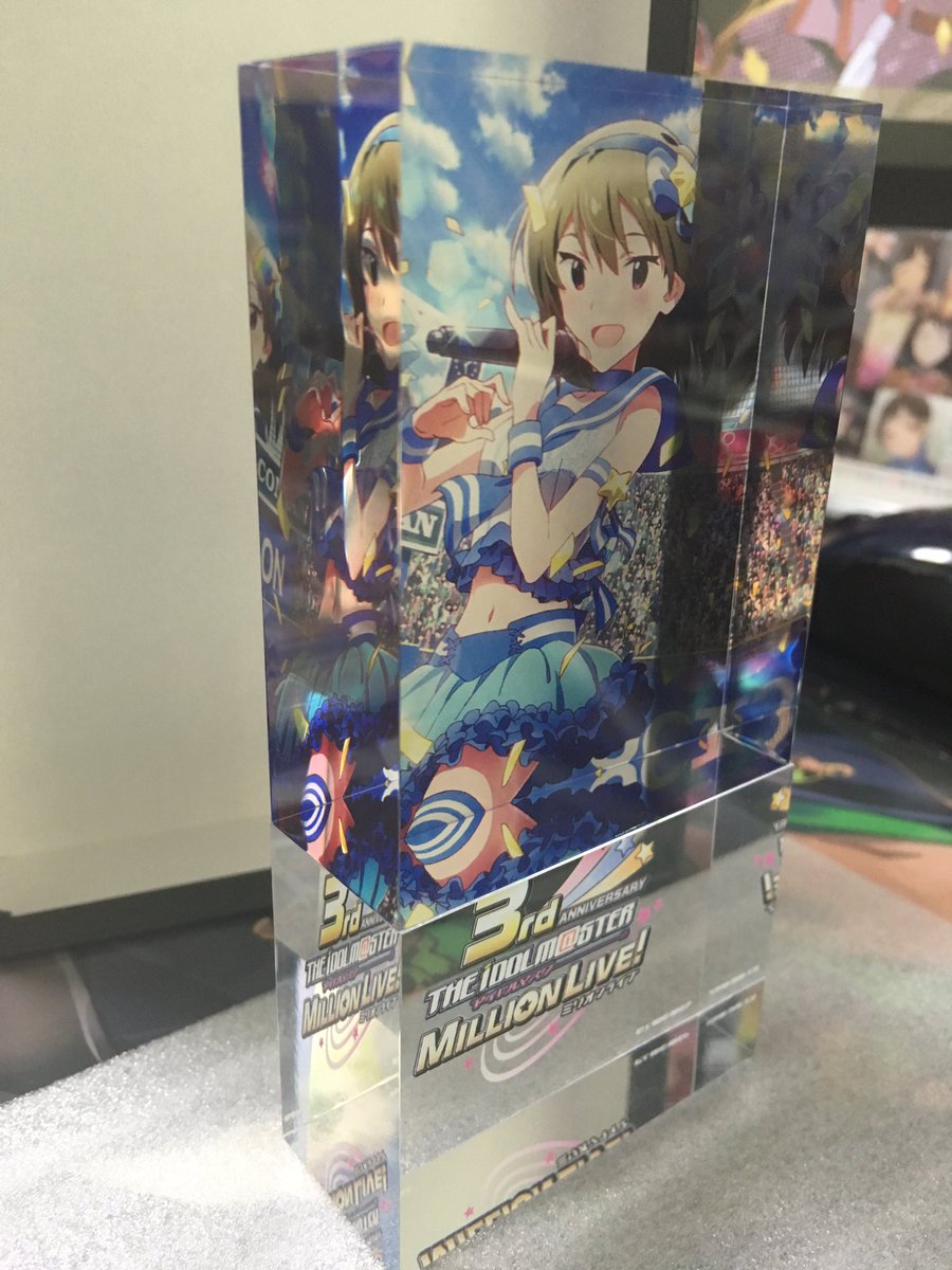 アイドルマスターミリオンライブ 3周年記念B賞クリスタルメモリー