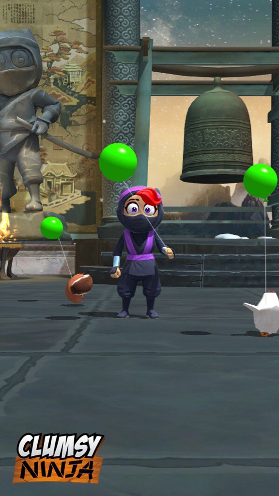 phatcolai's tweet photo. Check out my photo of #ClumsyNinja for iPhone! Try it for FREE! https://t.co/s3XsYOsEp7 https://t.co/HhP5gIYRAO