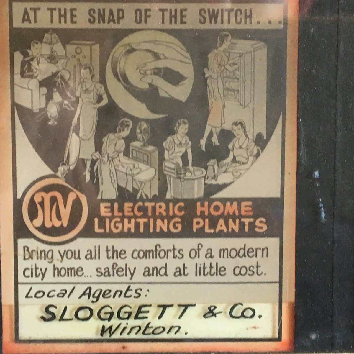 mark bailey mp on twitter old cinema ad slides on display at