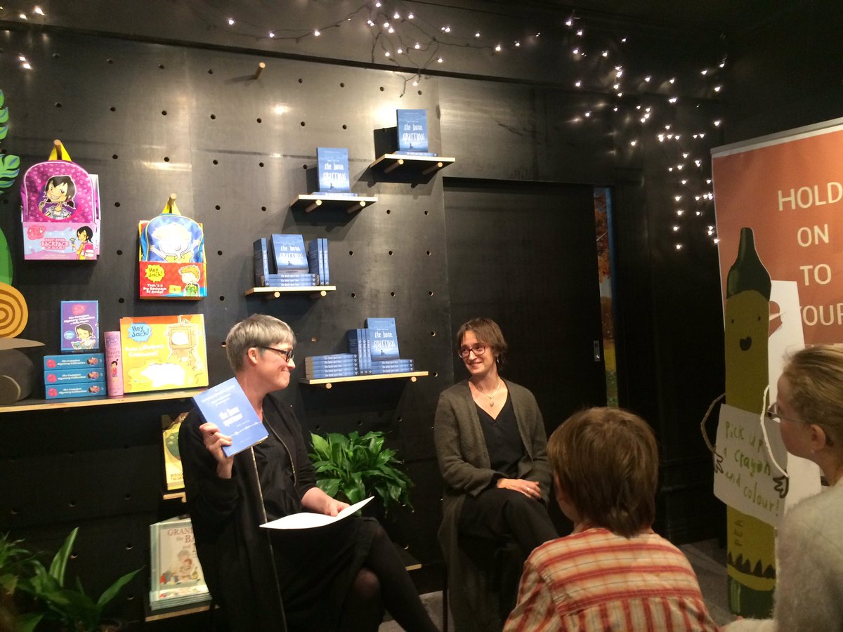 spgeorgeff's tweet photo. @ZanaFraillon being introduced at the Melbourne Book Launch of #thebonesparrow https://t.co/qQFZurFr98