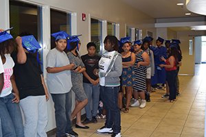 bgc_sac's tweet photo. We were happy to host the #TacoBell #Grad4Mas graduation celebration last week. https://t.co/uqwKEyJPlf https://t.co/fXfY9XBNVS