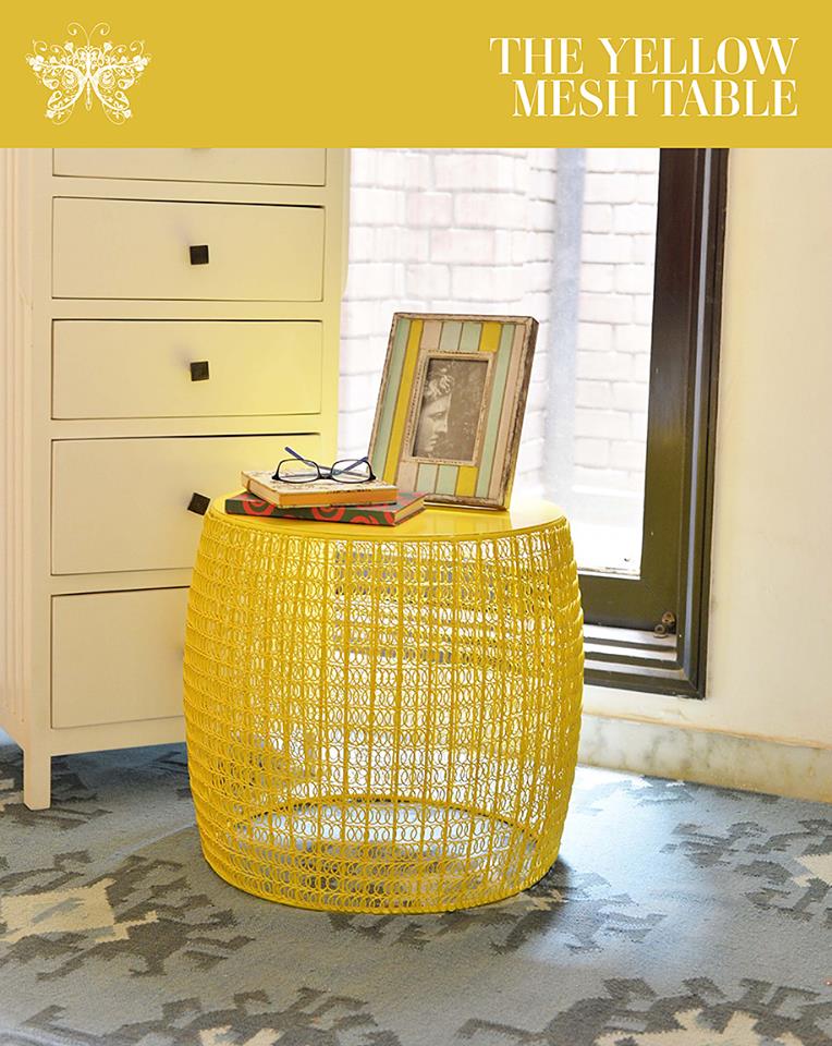 theyellowdoor's tweet photo. Add some #colour to your #home this #summer with our #Yellow Mesh Table! https://t.co/kFxAFGlI82 #homedesign #decor https://t.co/WwsWPBXbhx