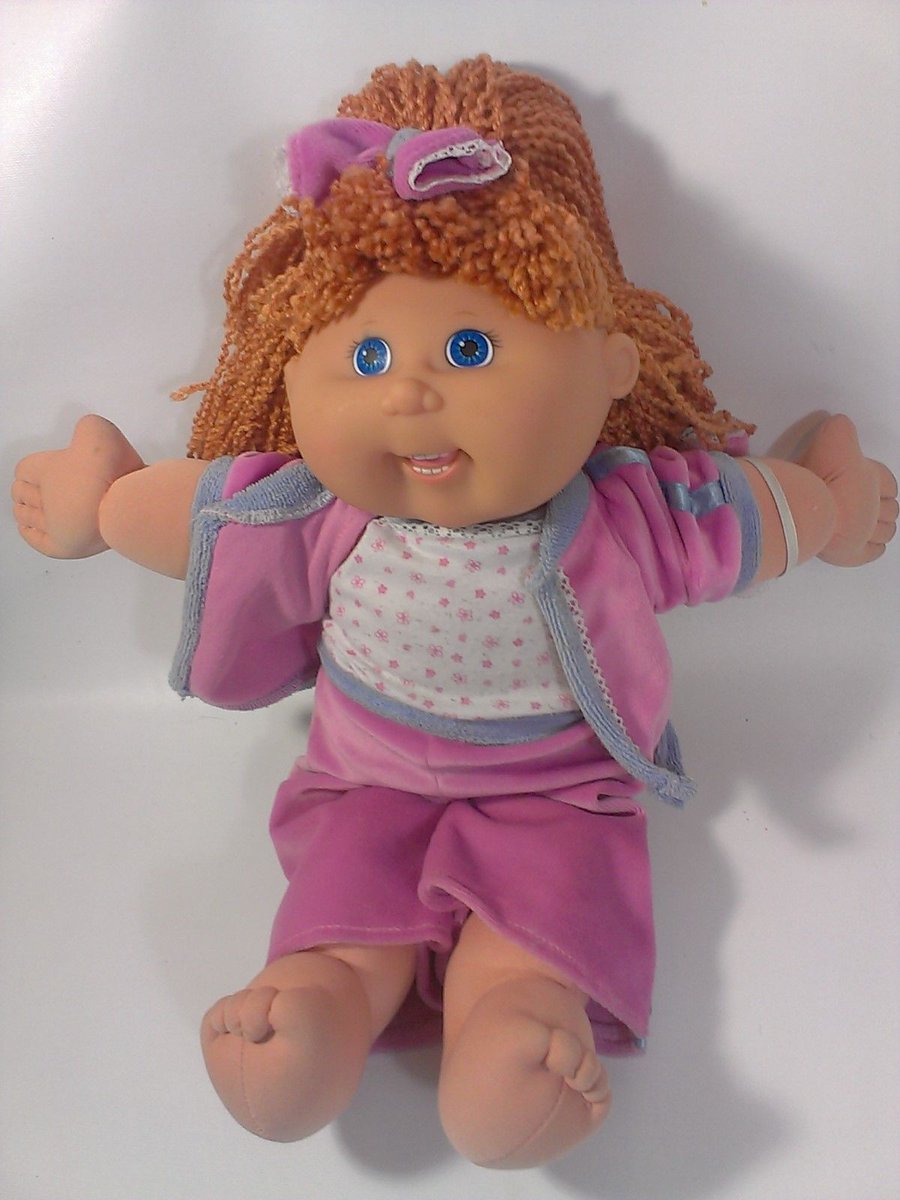orange hair cabbage patch doll