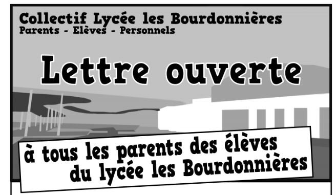 FcpeBourd's tweet photo. Collectif Bourdonnières : Lettre ouverte à tous les parents d'élèves  #LesBourdbonnières ... https://t.co/cAk4eMkLTb https://t.co/PLjj8Grg3f