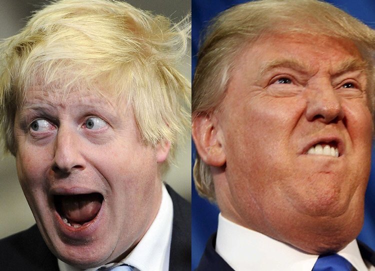 みんな思ってたと思うけど 英首相の後継者に挙がってるボリス ジョンソン氏ってトランプ氏と似てるよね Togetter
