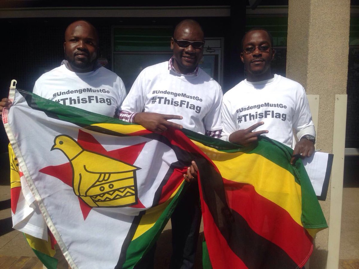 TrevorNcube's tweet photo. On the ground now #ThisFlag 🇿🇼 Citizens Movement pushing #UndengeMustGo petition. Citizens signing up 👇🏿 https://t.co/34OP2VVX51