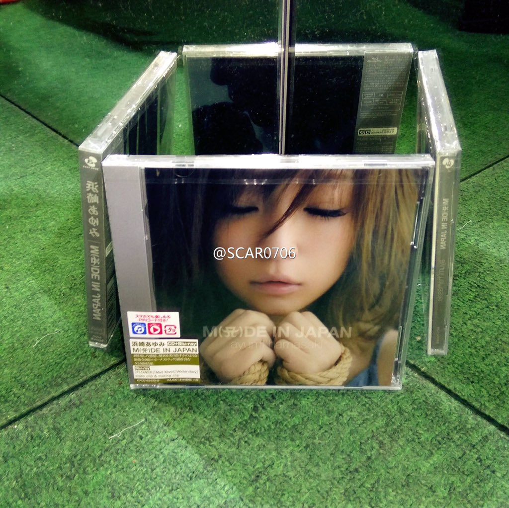 scar0706's tweet photo. I've just got @ayu_19980408  「MADE IN JAPAN」！！NEW ALBUM 2016.06.29 in stores！It's amazing album！Love all this song!! https://t.co/iPa8ypeXIT