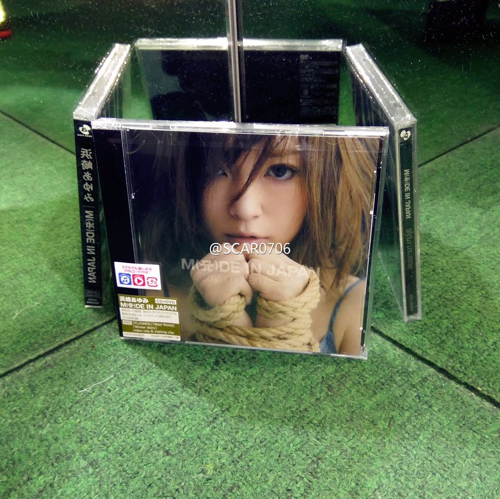 scar0706's tweet photo. I've just got @ayu_19980408  「MADE IN JAPAN」！！NEW ALBUM 2016.06.29 in stores！It's amazing album！Love all this song!! https://t.co/iPa8ypeXIT