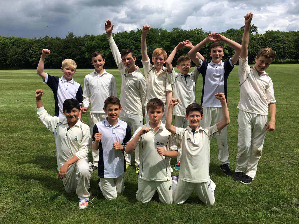 rhbsport's tweet photo. The U13 cricketers beating the weather and the opposition. 4 wickets from Joe the key. https://t.co/Kqw2xzTBUY