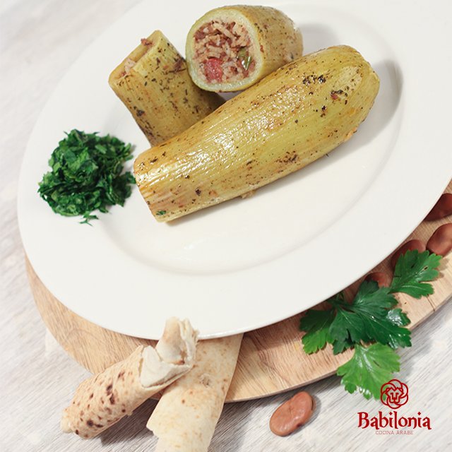 RestBabilonia's tweet photo. Nuestro Calabacín Relleno es especial, con una mezcla de exquisitos sabores. #BabiloniaRestaurant #comidarabe #food https://t.co/ieaZN6xLK1