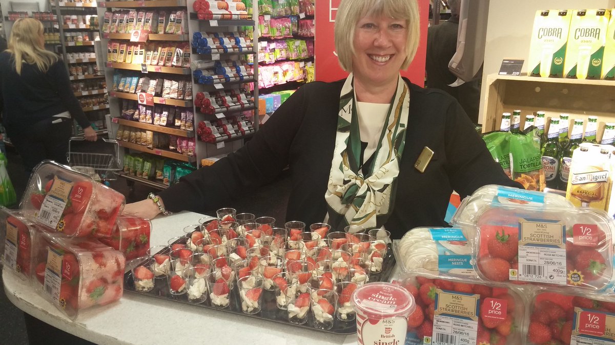 MnSAltrincham's tweet photo. Happy Saturday Altrincham! Come in and try our fabulous British Strawberries Half Price!!!! Just £2!!! https://t.co/ksISkPgrKB