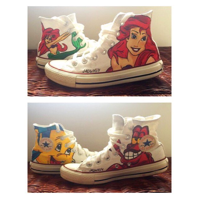 rob_levett's tweet photo. @Disney customised converse by @jadwheyy https://t.co/nVDFhKUXJH