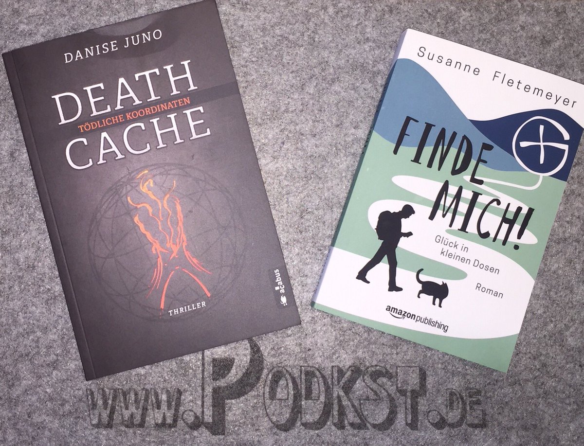 podKst's tweet photo. Da klingelt der Postbote und bringt 2 Rezensionsexemplar. Wir werden berichten. #DeathCache #FindeMich #geocaching https://t.co/KzzbayBceP