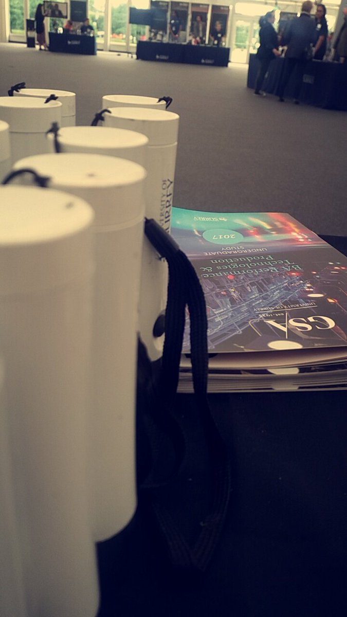 zozo_leonard's tweet photo. Performance Technologies and Production is ready for Open Day 2! @The_GSA @UniOfSurrey #MyOpenDay https://t.co/c6WJKuFoih