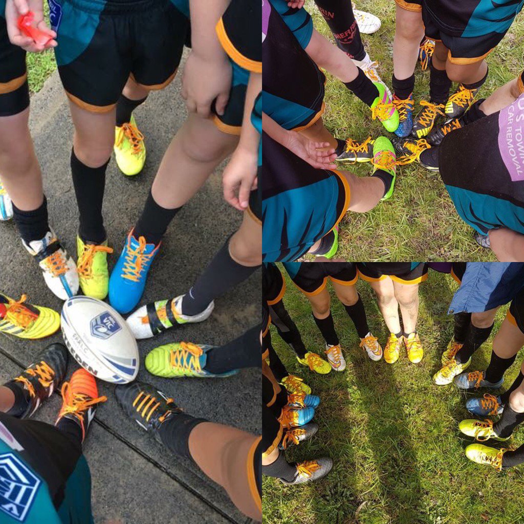 EasternRaptors's tweet photo. Today the Raptors joined #TeamLaceUp to support the #Stepbackthink campaign; putting a stop to social violence https://t.co/LyuyHJRnmt
