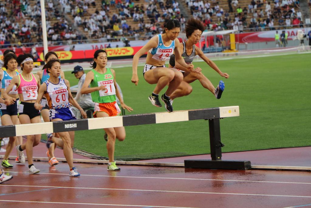 日本陸上競技連盟 100日本陸上 女子3000m障害決勝