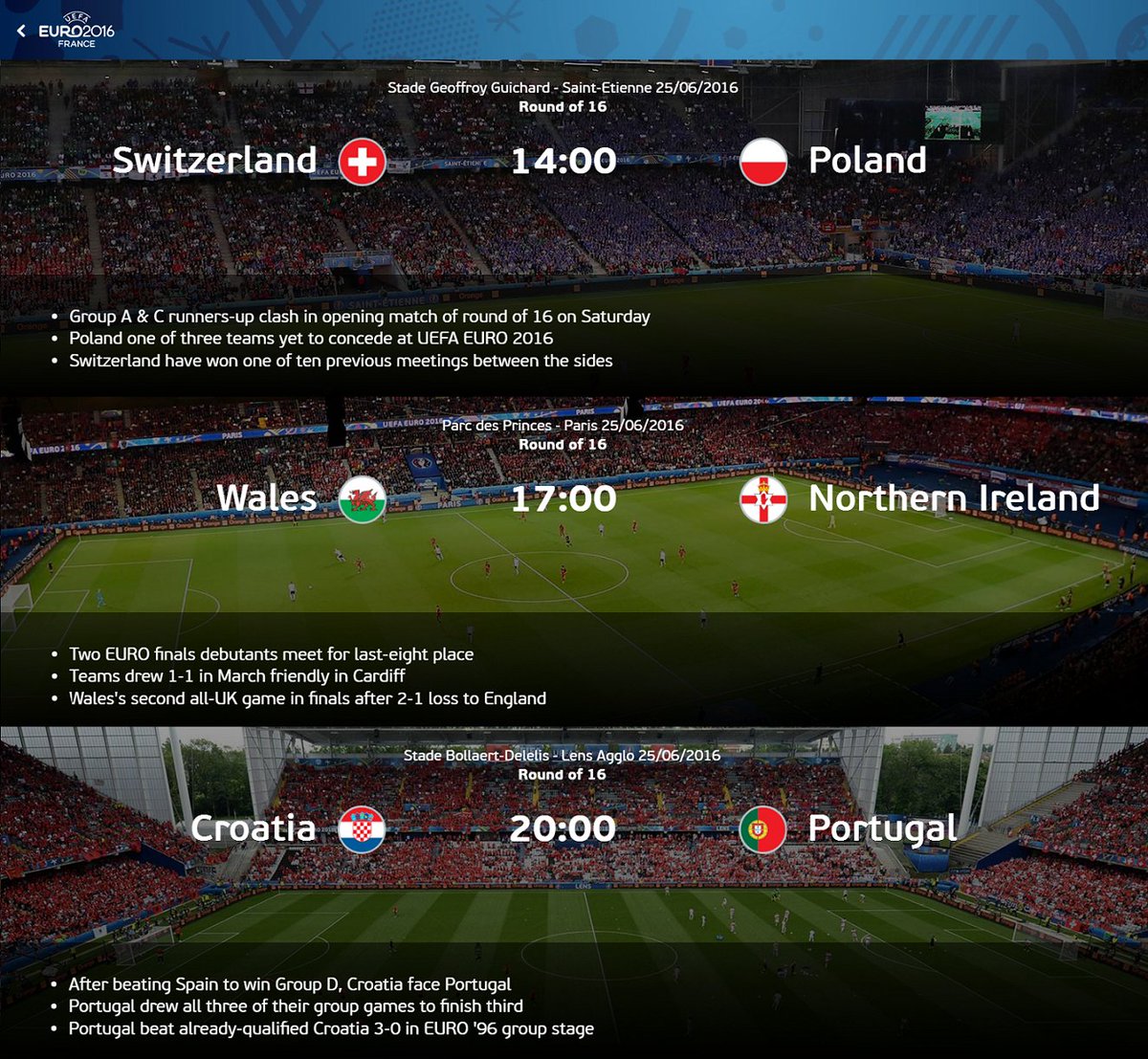 #EURO2016 Watch #LIVE ⚽ #KNOCKOUTSTAGE