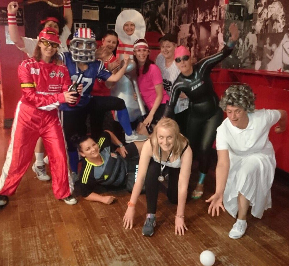 Awesome hockey presentation night...brill people, exceptional costumes!! 🎳🏅🏊🏽🏌🏈🏉🏎🍾🍺😂  <a href="/SWalesLeague/">South Wales League</a> <a href="/HociCymruWomen/">Welsh Womens Hockey</a>