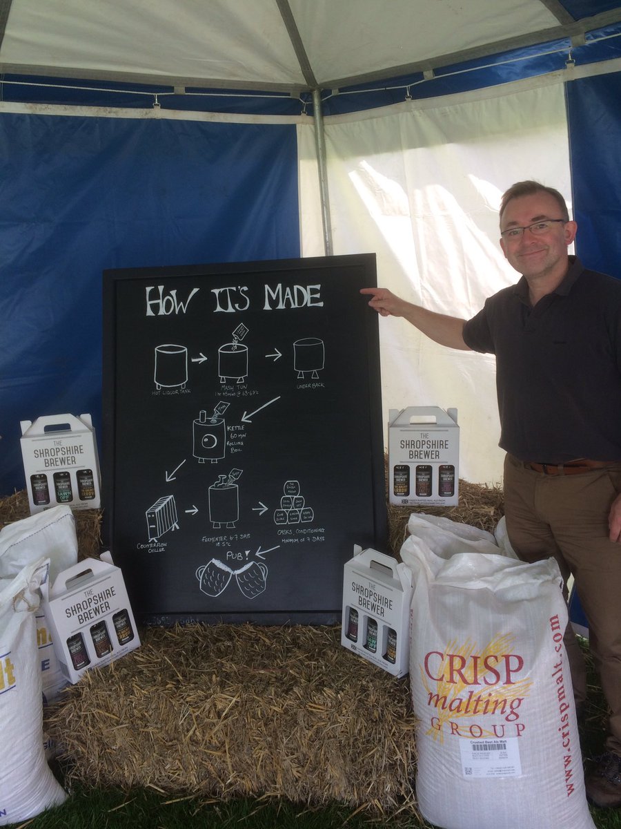 TheShropsBrewer's tweet photo. We're all ready to go here at @shrewsfoodfest and the weather is wonderful! 🌞 why not pop down and see us? 🍺 https://t.co/7rmTyuZm9u