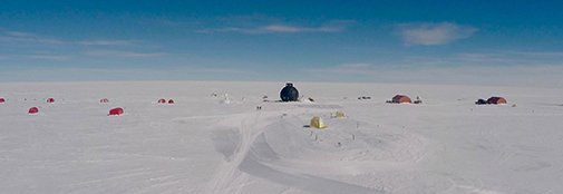 egripcamp's tweet photo. Yesterday was almost a "whiteout" so no interesting pictures. Instead here's is one from our drone. https://t.co/ZkQdIcIU7J