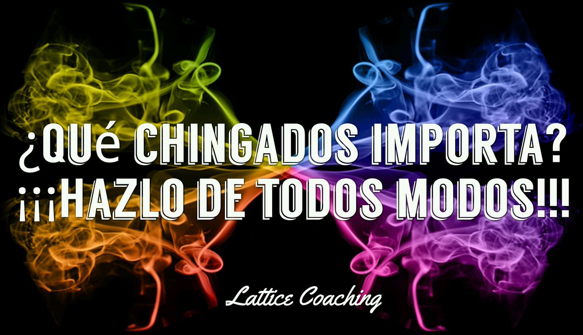 BisexualLandO's tweet photo. Para los que te dicen... 
No lo hagas no vas a poder... Recuerda ¿Qué chingados importa? ¡¡¡Hazlo de todos modos!!! https://t.co/aLlxyyUMLZ