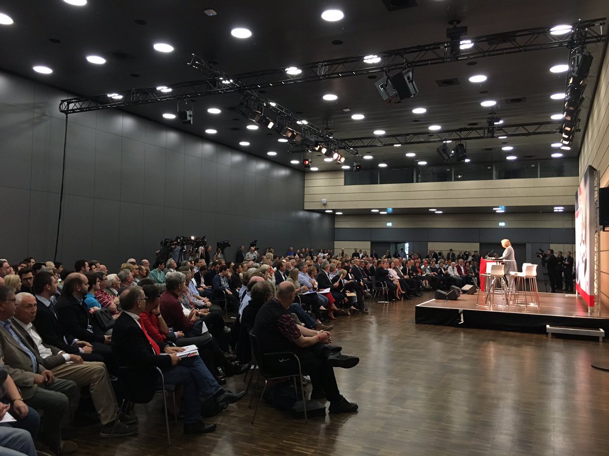 Erster Auftakt Programmkonferenz Arbeit in Bonn. Hannelore Kraft eröffnet! #spdprogramm #arbeit