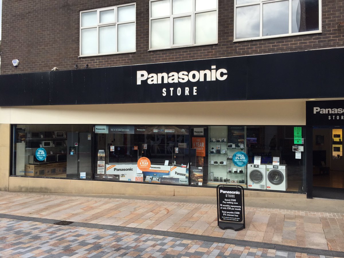 Panasonic Store on X: "Come and see the full range of Panasonic products at  England's largest Panasonic Store,Offering 2 Years Free Credit.  https://t.co/lAI4AE2u6t" / X