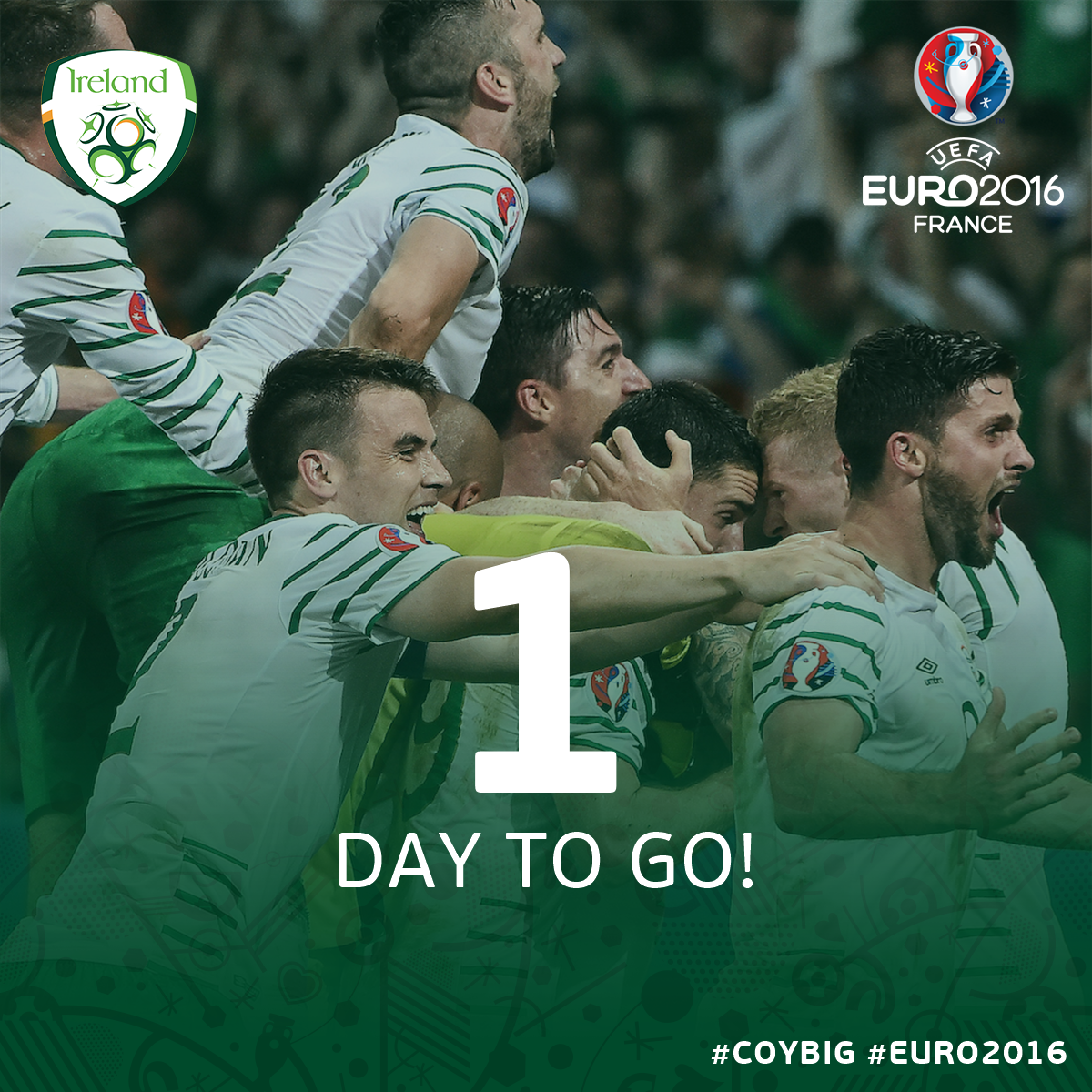 IrelandFootball's tweet photo. Believe! #COYBIG https://t.co/n2ySENvarw