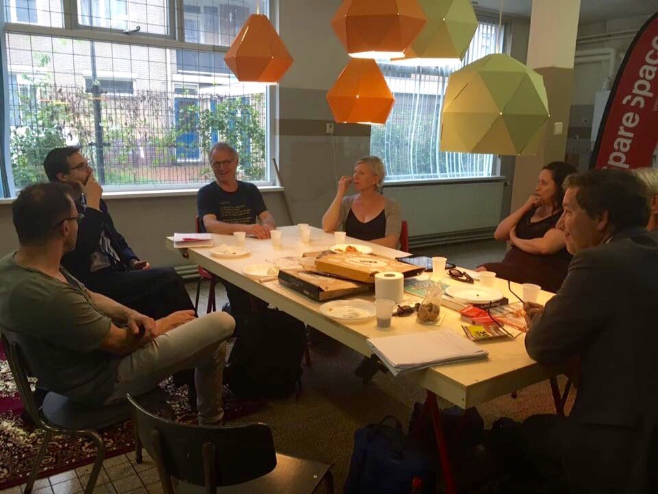 mswickedtwitty's tweet photo. Toffe #brainstorm met @hsrotterdam @anjabrand @ArtalaTarta &amp; #SpareSpace over #creatief #sociaal #ondernemerschap👊 https://t.co/lDzVO0eqb0
