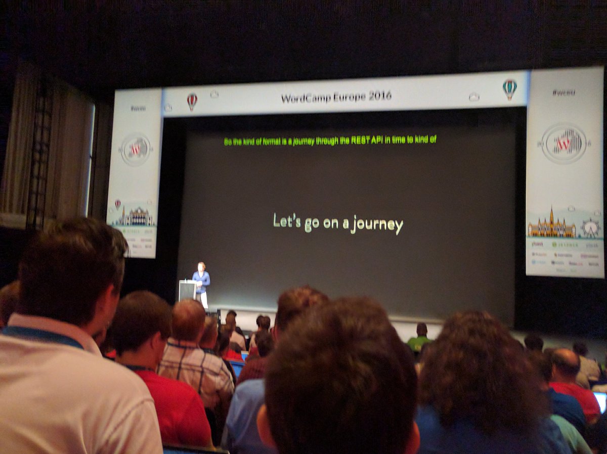 gliba008's tweet image. So let&apos;s #WCEU #wprestapi @joe_hoyle
