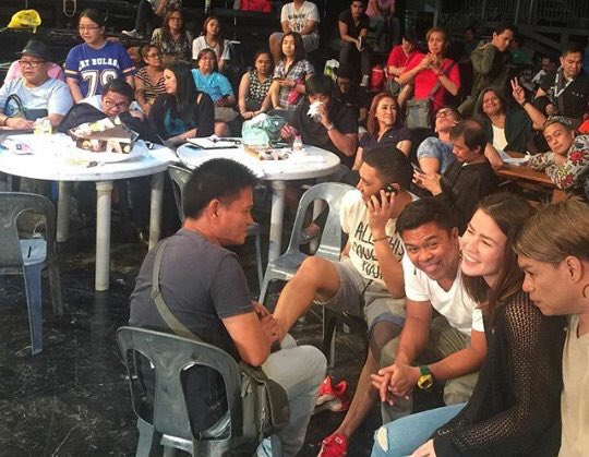 Rainy_raine23's tweet image. Kebs si Bibi Boy sa SPS rehearsals #priorityfirst #ALDUBKSReunion