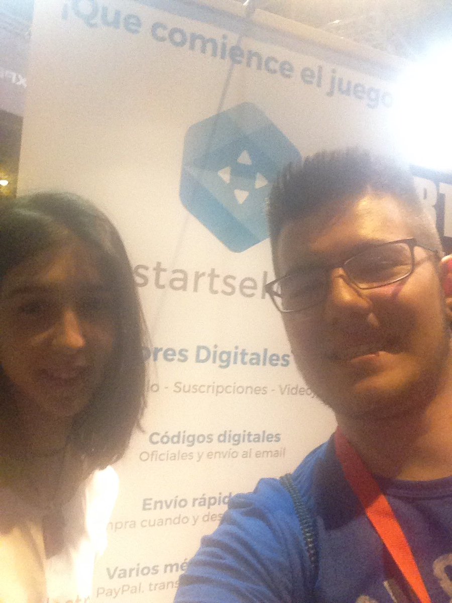 EsekaYT's tweet photo. Pasandolo bien en gamergy #StartSelectPlay https://t.co/tGfHY1nEXw
