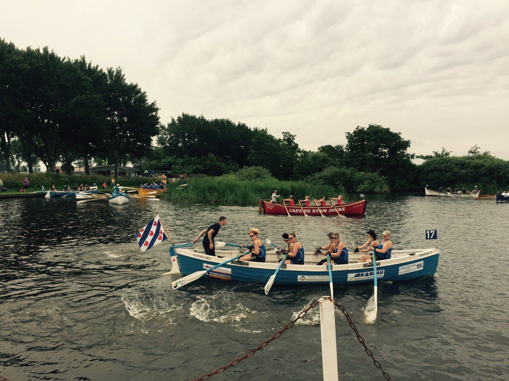Dames uit de hoofdklasse klaar voor de start af!