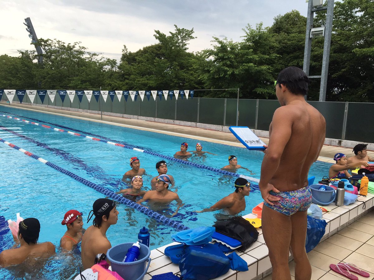 中京大学水泳部 Pa Twitter 16 6 24 Fri Pm 佐々木チーム 今日は4年生がメニューを 考えて練習を行いました 確実にチーム力は 高まってきています さらなる高みを目指し 日本一のスプリントチームに なりましょう