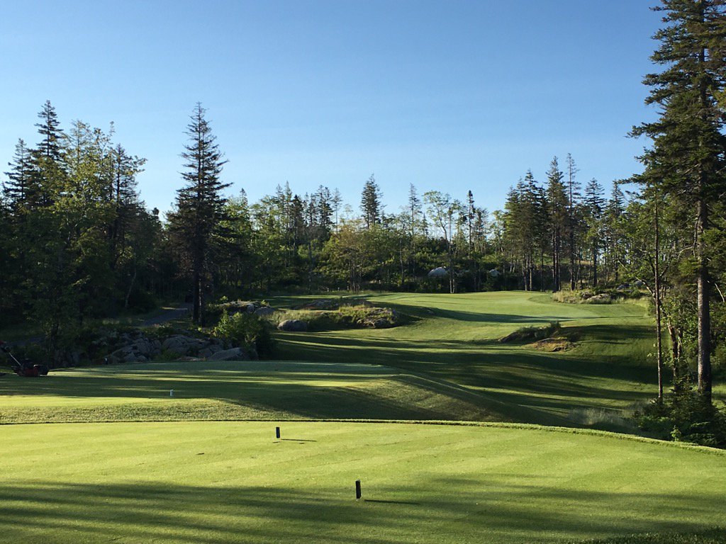 linksatbrunello's tweet photo. We are voting this as the best day of the season to date. Got to get some of this @TomMcBroom course. #nohoneydolist https://t.co/rCEyrSO97C