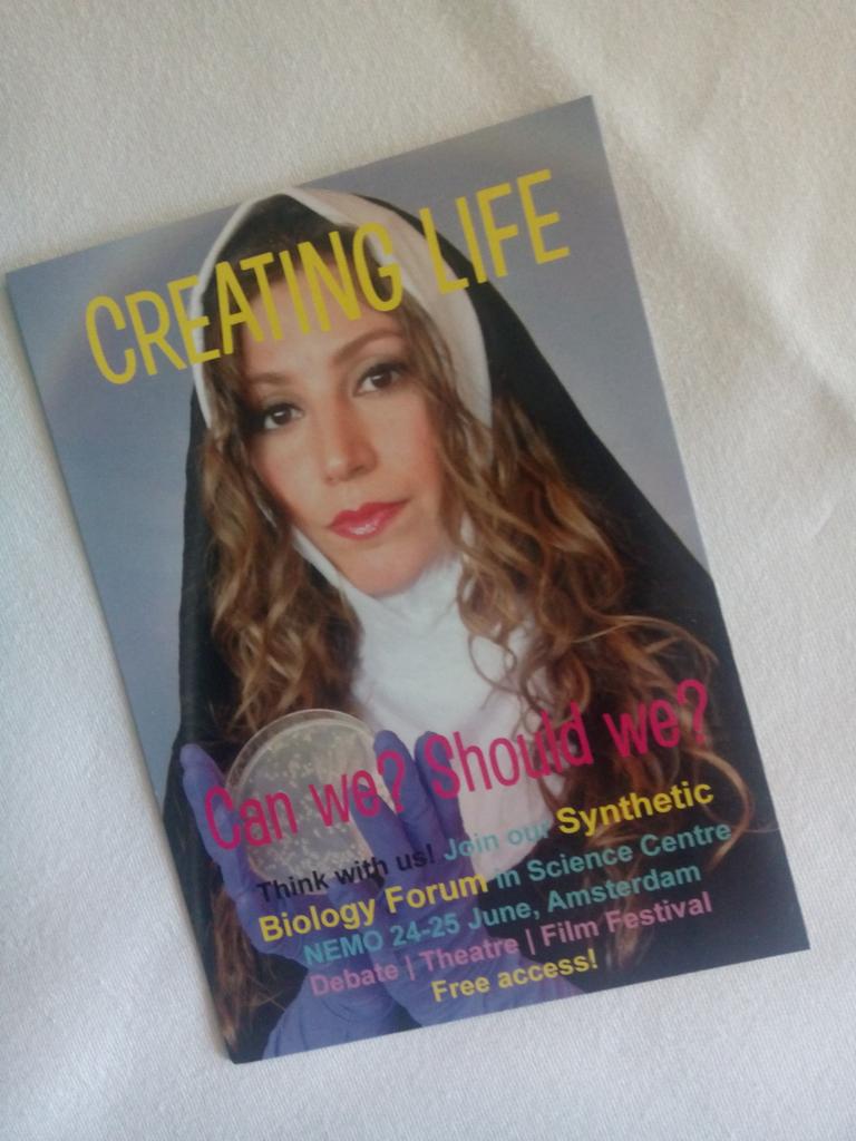 Creating life... can we? should we? #synbioforum day 2, with interesting debates, theatre &amp; films  #rri #synbio