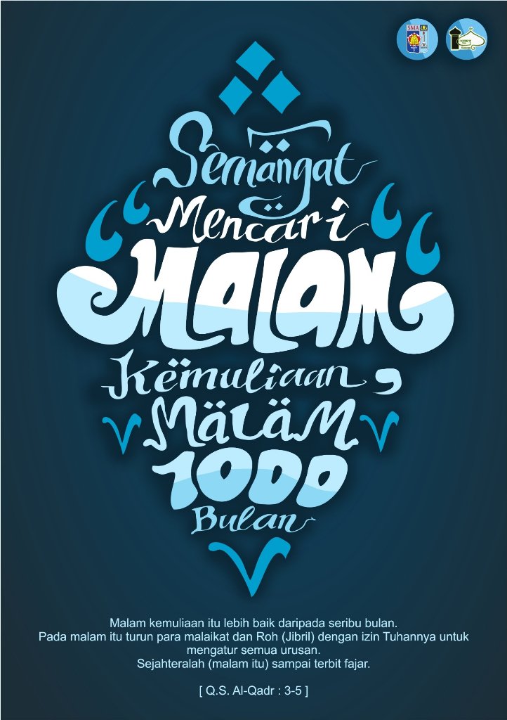 Assalamualaikum! Alhamdulillah pamflet bln Juni sdh terbitMari meraih kemuliaan Ramadhan, pada malam nuzulul Quran